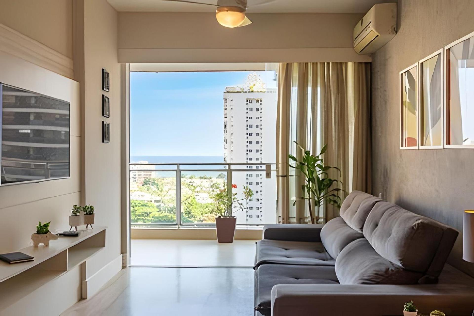 Aloha: Praia, Sol E Vista Mar Com Infra Completa Apartamento *